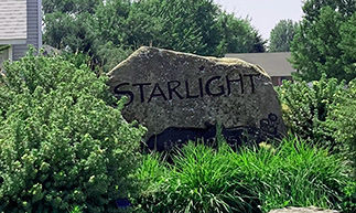 Starlight Meadows monument entrance